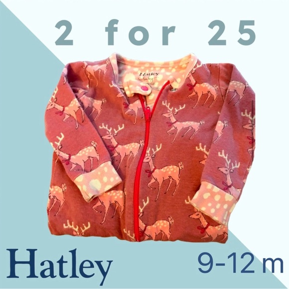 🌙 🌙 OFFER on Baby SLEEPERS - PJ PETIT LEM, GAP and HATLEY. 2 for 25$🌙 🌙 - Picture 4 of 13